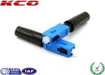 SC Single Mode Cable Assembly Connector Long Boot 3.0 Mm FTTH Cable Supply