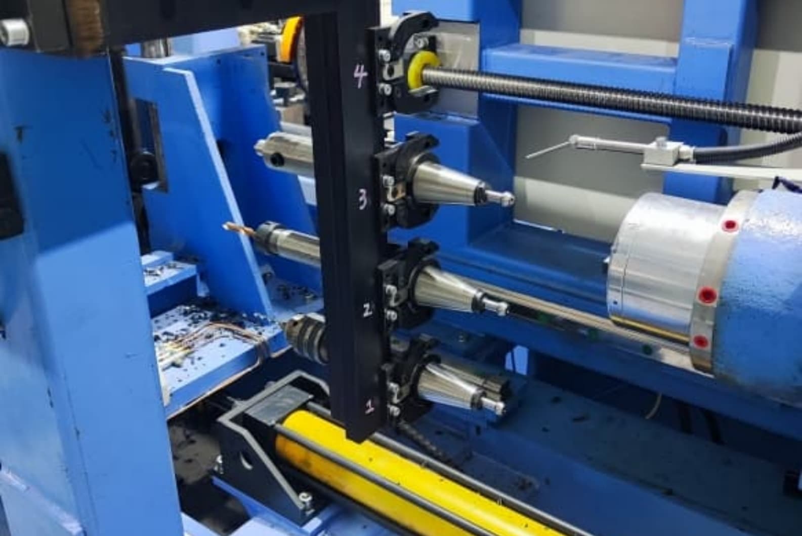 Industrial High-Speed CNC H Beam Drilling Machine With Three Independent Spindles