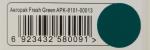 AEROPAK brand fresh green 400ml acrylic Spray Paint with MSDS for car