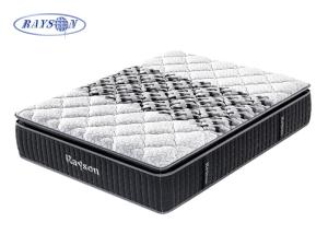 China 14 Inch Pillow Top Queen Size Pocket Spring Mattress For Hotel wholesale
