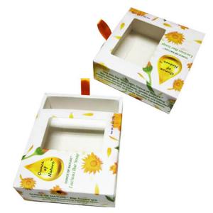 China Custom Printed Paper Die Cut Soap Boxes For Home Made Soap wholesale