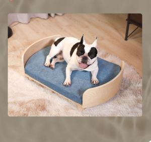 China OEM Sustainable Wooden Dog Sofa Bed on sale