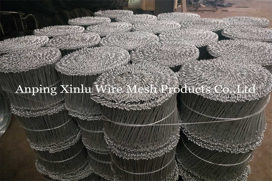 2500pcs bundle of Black annealed tie wire Building PVC Coated 18GA 5000pcs 550mpa Copper Loop Tie Wire