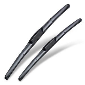 China Hybrid Universal Three-section Clips Car Windscreen Rubber Windshield Wiper wholesale