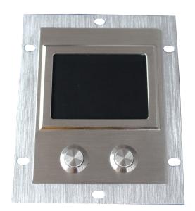 China IP65 high sensitive industrial 304 steel touchpad with 2 short stroke key buttons wholesale