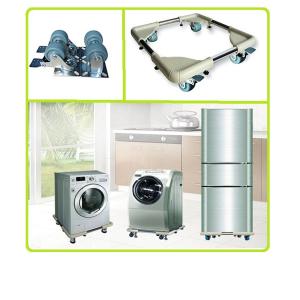 China 47cm-65cm max128KG Adjustable Metal Stand with Wheels for Refrigerator wholesale