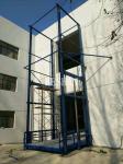 Stationary Leading Rail Small Goods Lift Elevator 1000kg Loading Customized