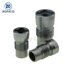 Cross Groove Oil And Gas Drill Bit Tungsten Carbide Nozzle Long Usage Lifetime