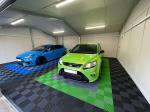 Heavy Duty Polypropylene Garage Flooring Ribbed Garage Floor Tiles