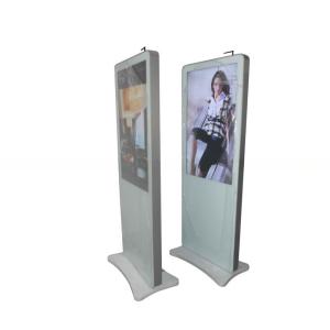 China 55 inch free standing kiosk 4g wifi network digital advertising lcd screen wholesale