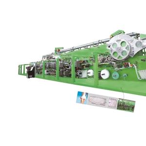 China Secondhand Baby Diaper Making Machine Used Semi Automatic Sanitary Napkin Machine wholesale
