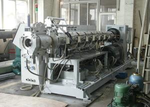 China Low Noise Single Screw Plastic Extruder , Mono Screw Extrusion Machine CE SGS Certification wholesale