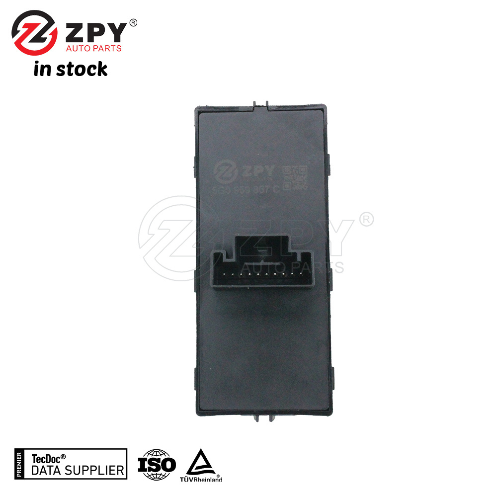 5G0959857C New Hight Quality Power Door Window Switch For VW Golf Mk7