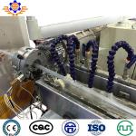 Reinforcing 6-102MM Soft PVC Fiber Pipe Extrusion Line Garden Hose Twin Screw