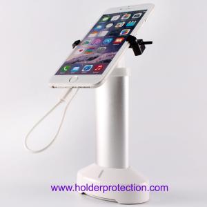 China COMER gripper display retractable stand with lock and recoiler for mobile phone retail stores wholesale