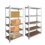 900*450*1800 Boltless Storage Rack 5 Tiers Heavy Duty Boltless Shelving System