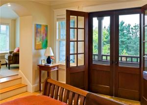 China House Main Solid Wood Doors EPE Inside Durable Frame With Front Grill Designs wholesale