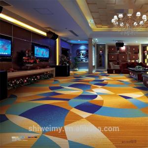China Newest cut pile jacquard printed hotel nylon carpet wholesale