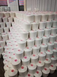 China Raw White Recycled Polyester Sewing Thread 40S/3 wholesale