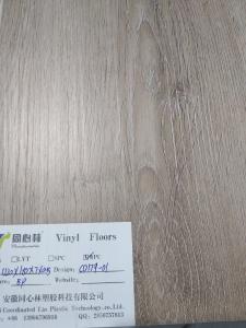 China Extruded decorative Wpc Vinyl Plank Flooring Click System 4.5mm / 5.0mm Thickness wholesale
