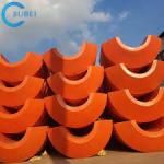 Plastic HDPE Pipe Floater Heavy Duty Versatile For Cable Hose Floats Device