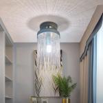 Nordic Modern Aluminum LED Tassels Dinning Room Pendant Chandeliers Kitchen