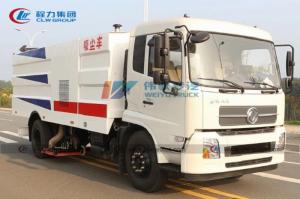 China Dongfeng 9cbm Street Sweeper Vacuum Truck With 10.00R20 Tire wholesale