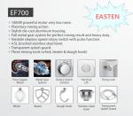 Easten 8 Speed Counter Top Kitchen Stand Mixer EF700/ 4.5 Liters Food Baking