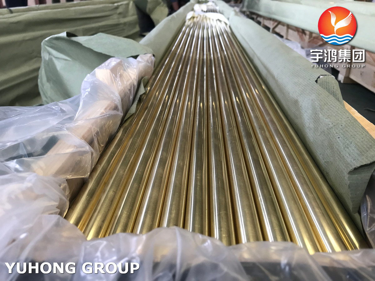 ASME SB111 C68700 Aluminum Brass Steel Seamless Tube for Marine and Land Power Station