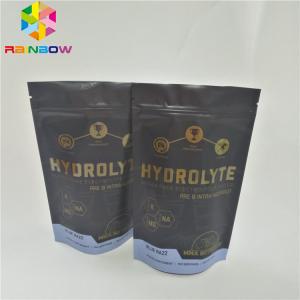 China Small MOQ Custom Coffee Bean Bag Pouch Matt Black Bags For Packaging Plastic Pouch Paper Bag wholesale