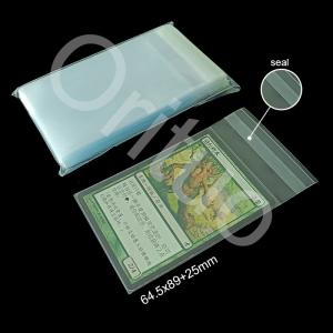 China Clear Resealable Inner Sleeves Pp Mtg Perfect Fit Sleeves 64x89mm wholesale