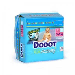 China DODOT Newborn Breathable Disposable Diapers Soft 100% Cotton Baby Diapers wholesale
