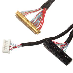 China 150MM edp Lvds Cable , ST PHR-6 TO 20454-040T 10.1&quot; board wholesale
