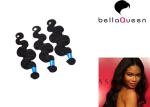 Virgin Malaysian Hair Body Wave , Black Women Double Drawn Hair Extensions