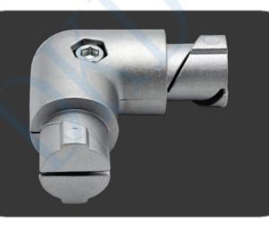 China Industrial Aluminum lean Pipe Connector female and male connection wholesale