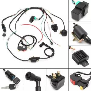 China PVC 50 Cores TE Molex Truck Automotive Wire Harness Silver Plated wholesale