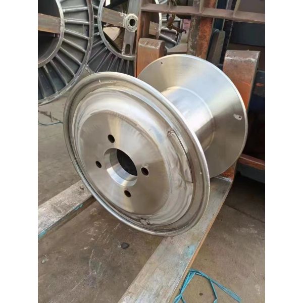1.5 2.5 Cable Bobbin 630 Double Layers Iron Bobbin For Bunching Machine