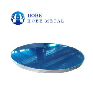 China 1060 - H14 Aluminum Wafer Disc Round Circle Dia. 80mm For Road Warning Signs wholesale