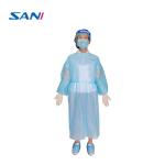 Blue PP PE Medical Isolation Clothing Disposable