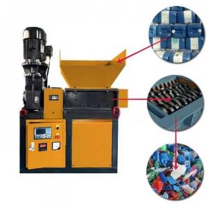 China Solid Waste Plastic Drum Shredder Machine , Mini Rubber Tire Shredder Machine 380V wholesale