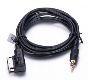 China OEM Mercedes Benz iPod MP3 AUX media Interface Adapter Cable for iPhone 5 Benz 3.5mm wholesale