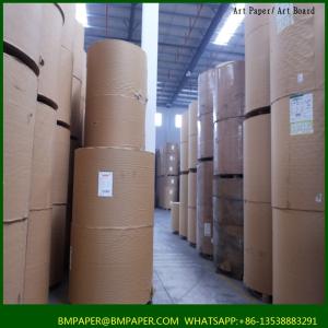 China stocklot art paper glossy paper coated paper material wholesale