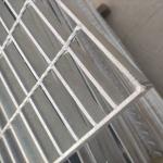 Customized Silver White Steel Metal Grating Anti Corrosion