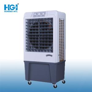 China Mobile Evaporative Air Cooler Indoor Water Cooling Fan With Wheels wholesale