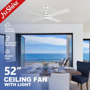 China DCF-W986 35W Low Noise 4 MDF Blade Modern Ceiling Fan LED Light For Bedroom wholesale