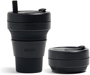 China Collapsible Travel Cup - Sage Green, 12oz / 355ml - Leak-Proof Reusable To-Go Pocket Size Silicone Bottle wholesale
