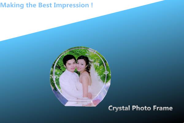 3D LASER ENGRAVING/crystal photo frame/acrylic photo frame/PHOTO FRAME/glass