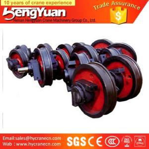 China OEM provided overhead travelling forged trolley crane wheel wholesale