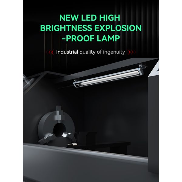 F9X LED Machine Tool Work Light IP68 Waterproof Industrial Machine Work Lamp with 70000H Long Lifespan and High Brightness