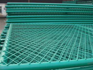 China Framework Euro Welded Fence 8 Gauge Welded Wire Mesh 80x160mm wholesale